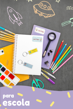 Etiquetas para Escola