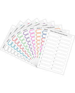 Autocolantes Manuscritos tamanho Regular