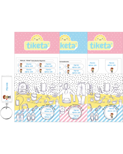 Kit Especial Acampamento Básico - 45 Etiquetas