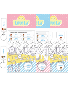 Kit Especial Acampamento Completo - 86 Etiquetas