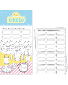 Termoaderentes manuscritas tamanho mini