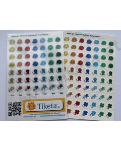Bolinhas autocolantes para quadro de tarefas/recompensa (Lote 140)